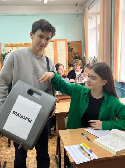 Выборы в кандидаты школьной городской Думы.